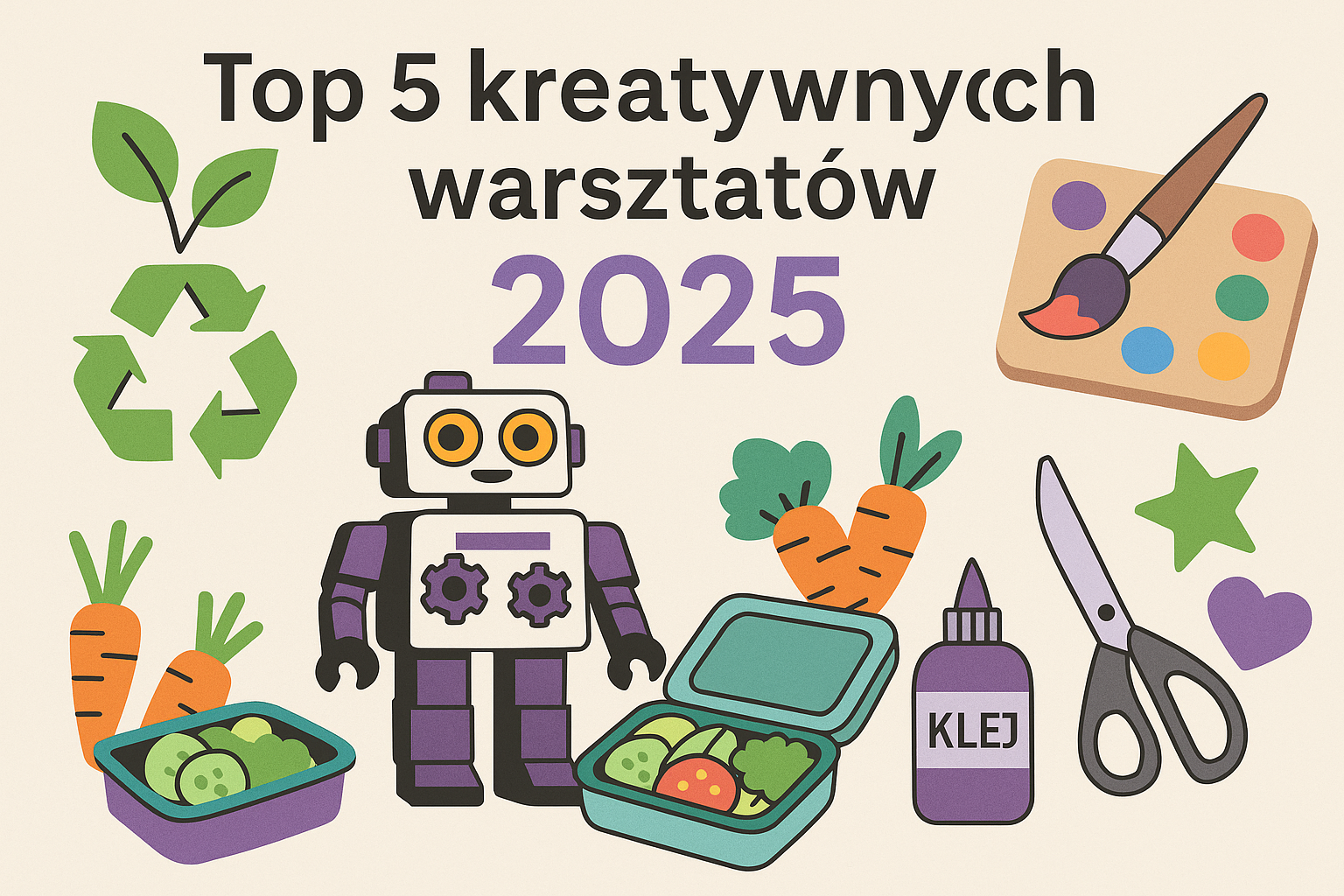 Top 5 kreatywnych warsztatów, które podbijają szkoły i firmy w 2025 roku